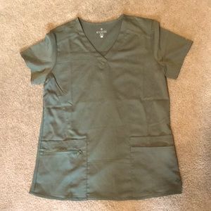 Medcouture Scrub Top Sage Green